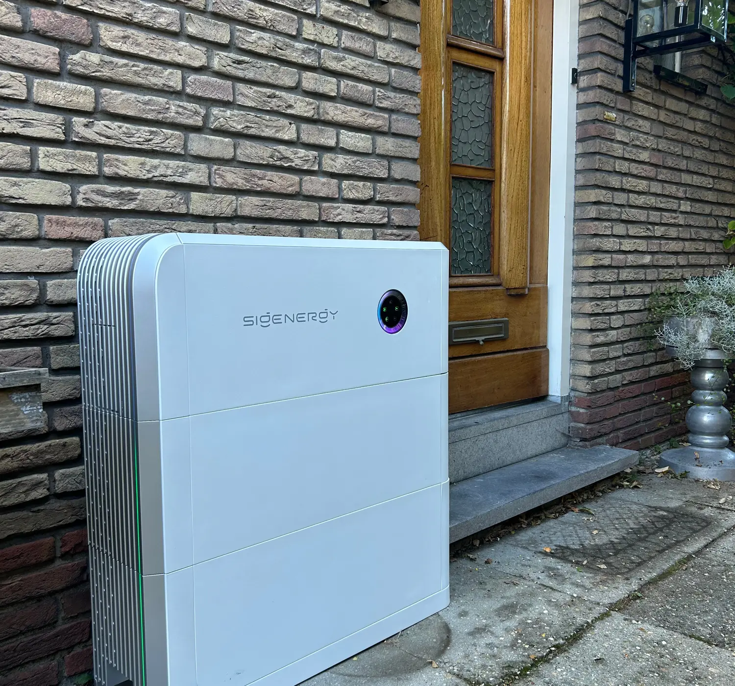 Accusysteem bij voordeur 4