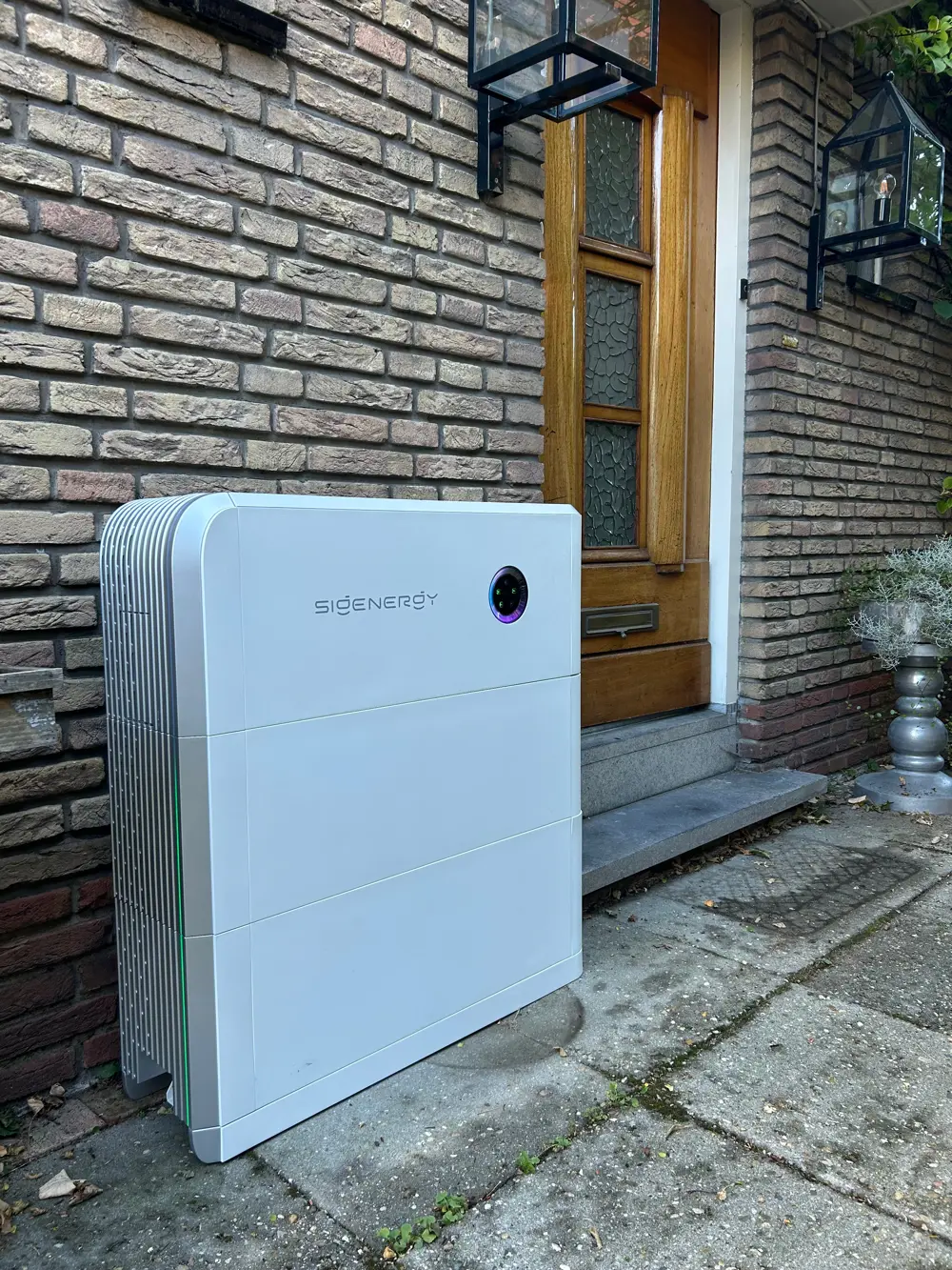 Accusysteem bij voordeur 4